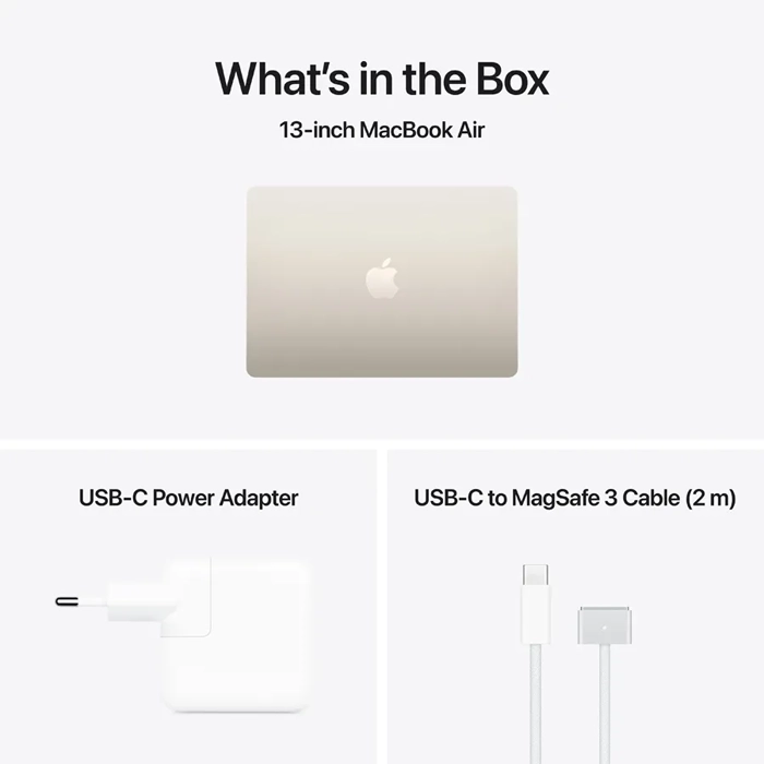 Laptop Apple MacBook Air 13.6 Starlight