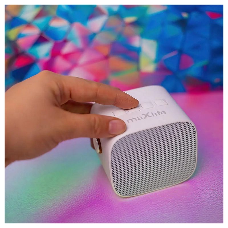 Microfon Karaoke Maxlife MXKS-100 Fără fir Alb