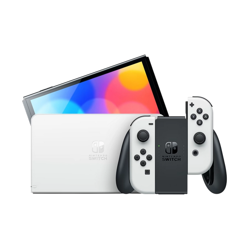 Consolă portabilă pentru jocuri Nintendo Switch Oled Alb