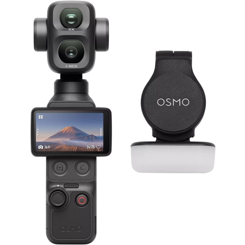 Cameră action DJI Osmo Pocket 4P Standard Combo Negru
