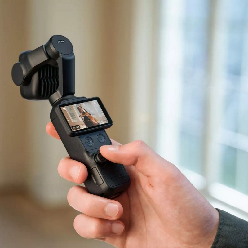 Cameră action DJI Osmo Pocket 4P Standard Combo Negru