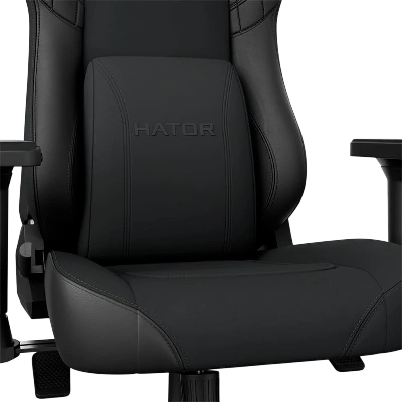 Scaun Gaming HATOR Darkside 3L Pro PU Piele, Velur Negru