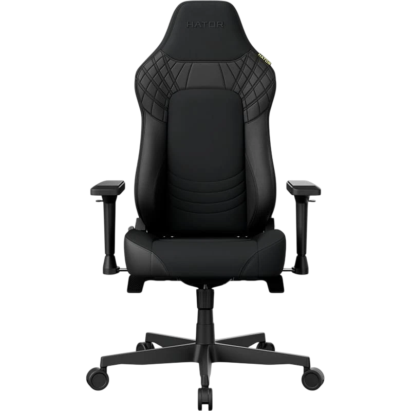 Scaun Gaming HATOR Darkside 3L Pro PU Piele, Velur Negru