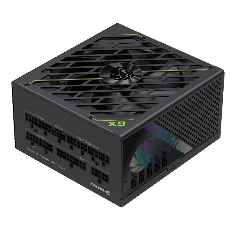 Блок питания для компьютеров Gamemax GX-1250G PRO ATX Черный
