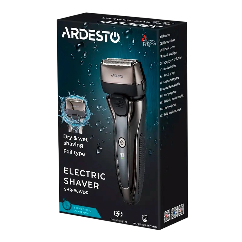 Электробритва мужская Ardesto SHR-B8WDR
