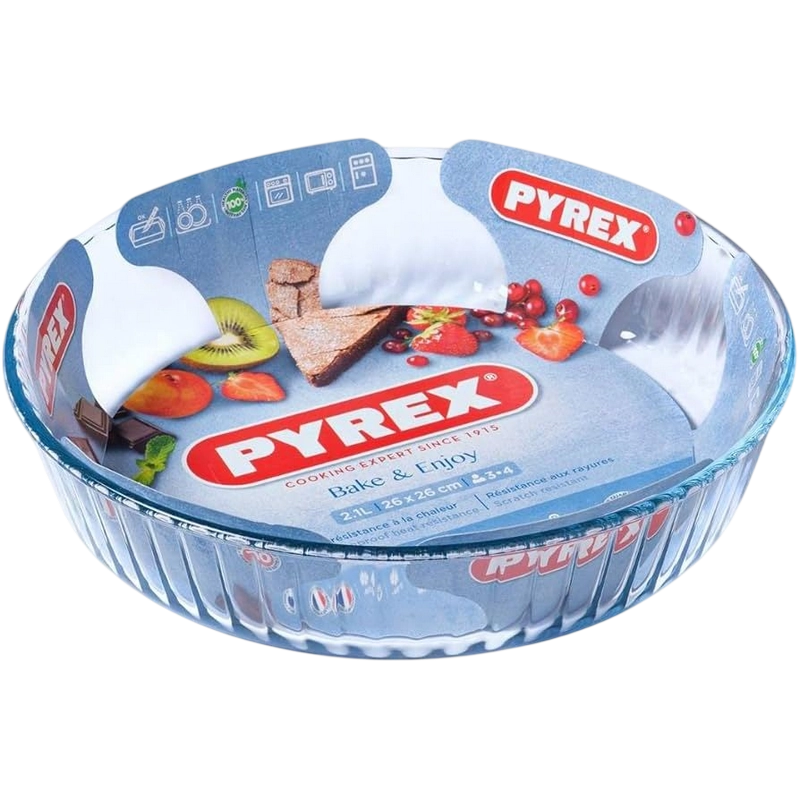 Tava de copt Pyrex 818B000 Bake&Enjoy Transparent