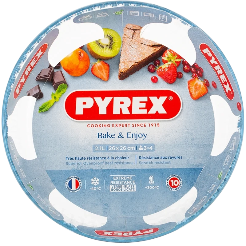Tava de copt Pyrex 818B000 Bake&Enjoy Transparent