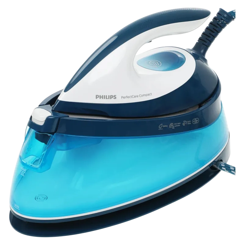 Fier de călcat cu generator de abur Philips GC7840/20 Albastru