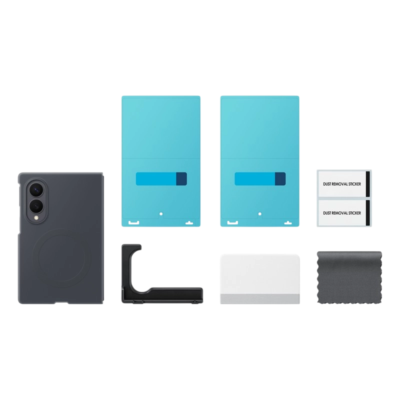 Чехол Samsung Galaxy Fold 8 Silicone Magnet Case Чёрный