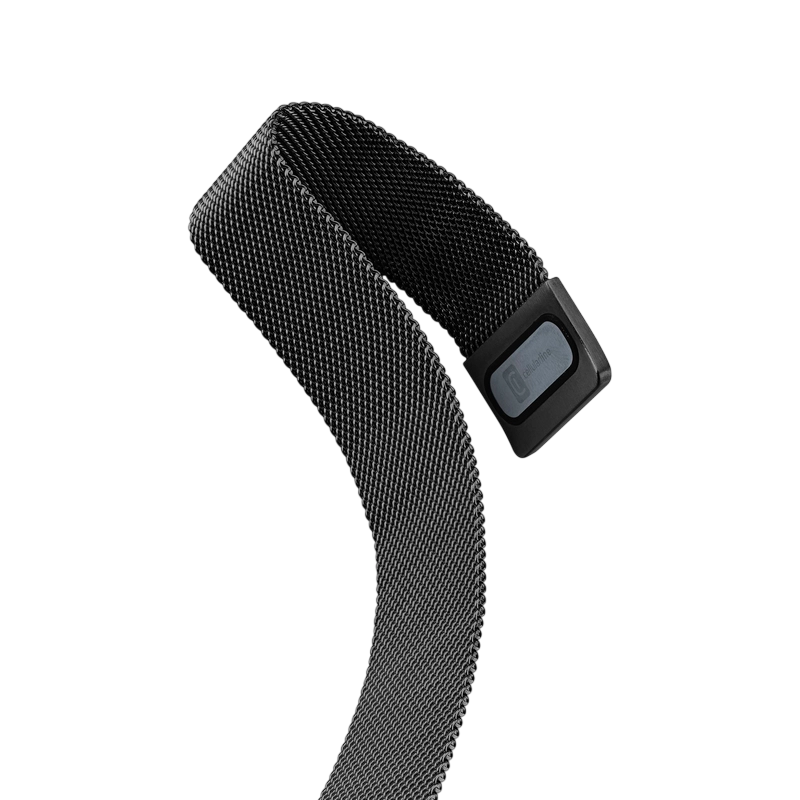 Curea pentru ceas Cellularline Steel Band Negru