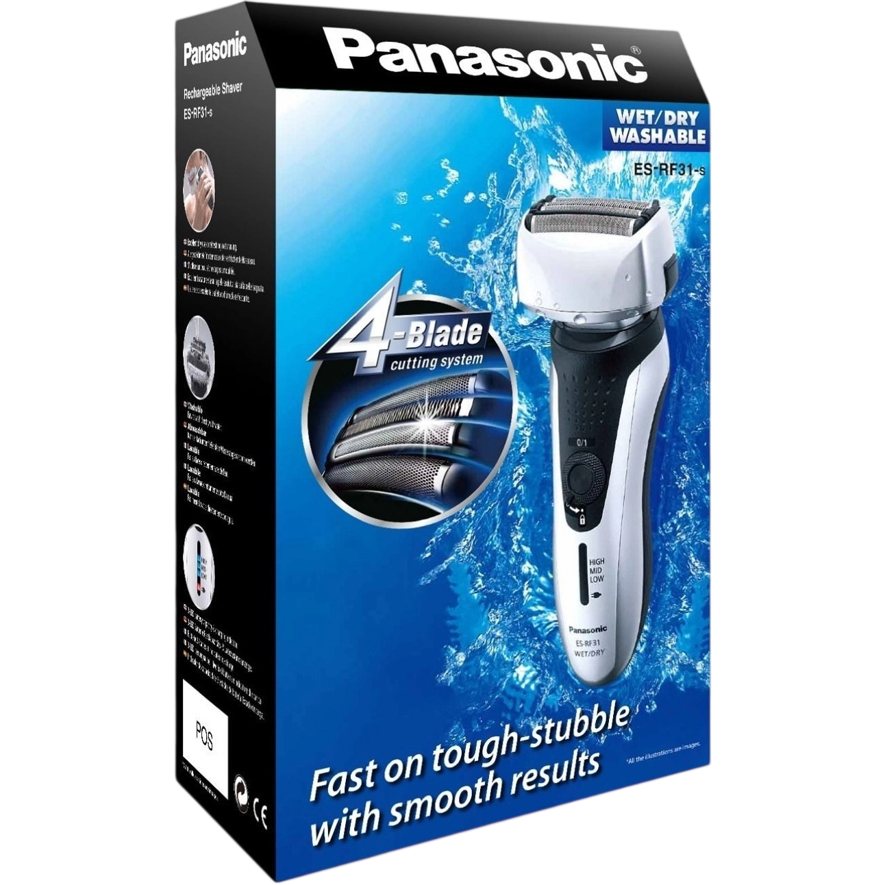 Электробритва мужская Panasonic ES-RF31-S520 Серебристый