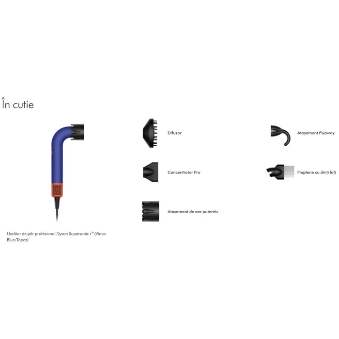 Фен Dyson Supersonic R Pro HD18 Vinca Blue | Rose
