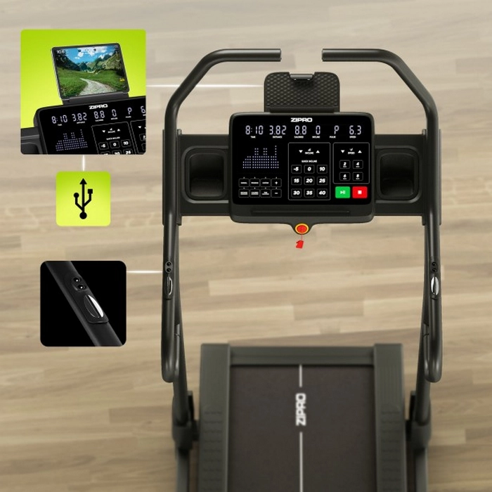 Bandă de alergat Zipro Shred Negru