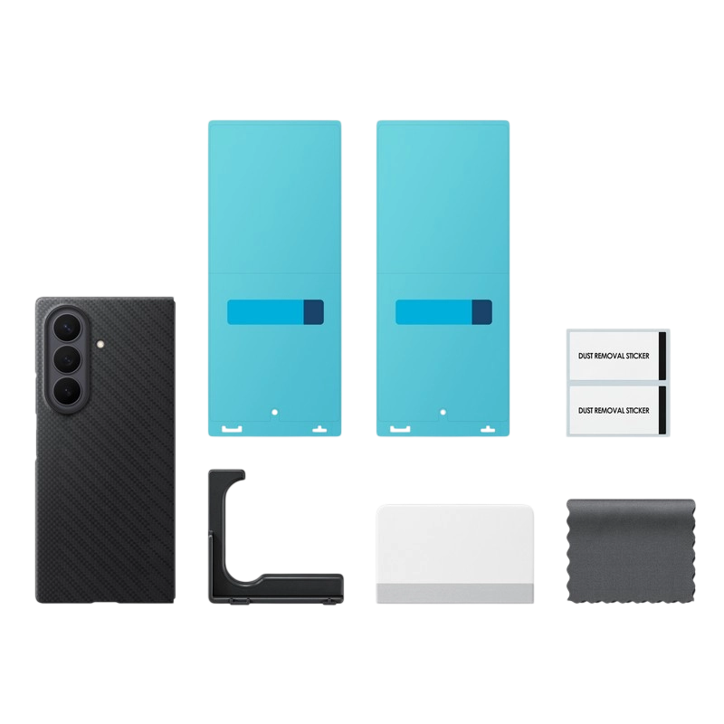 Чехол Samsung Galaxy Fold 8 Ultra Carbon Magnet Case Чёрный