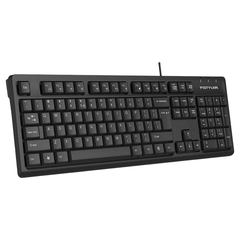 Клавиатура A4Tech FK12 Мембрана Черный