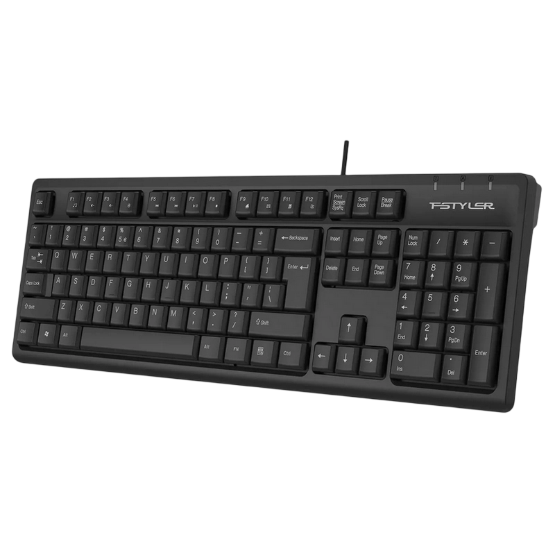 Клавиатура A4Tech FK12 Мембрана Черный