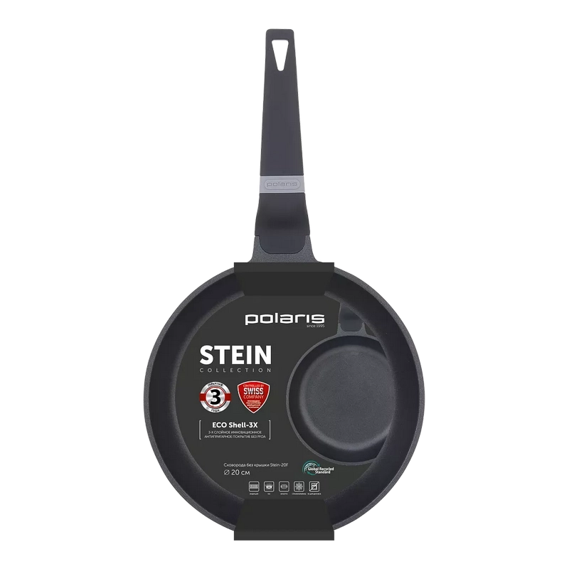 Сковорода Polaris Stein-20F Stein Серый