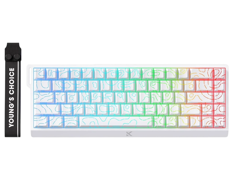 Клавиатура MCHOSE Ace 68 E-Sport Механический Белый