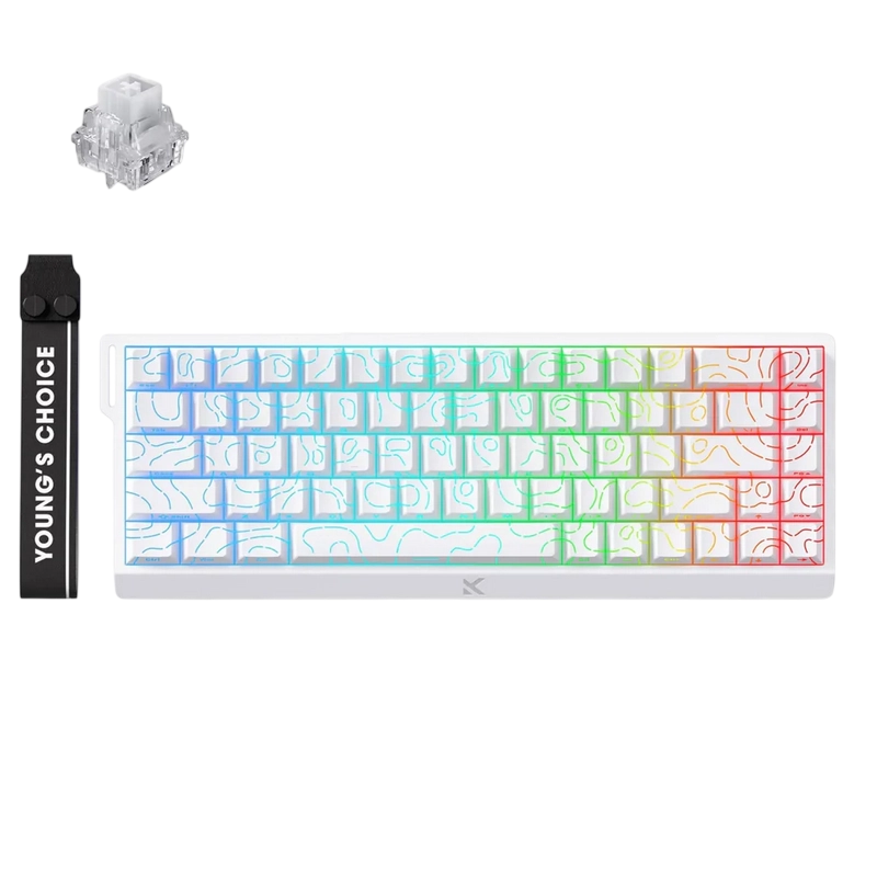 Клавиатура MCHOSE Ace 68 E-Sport Механический Белый