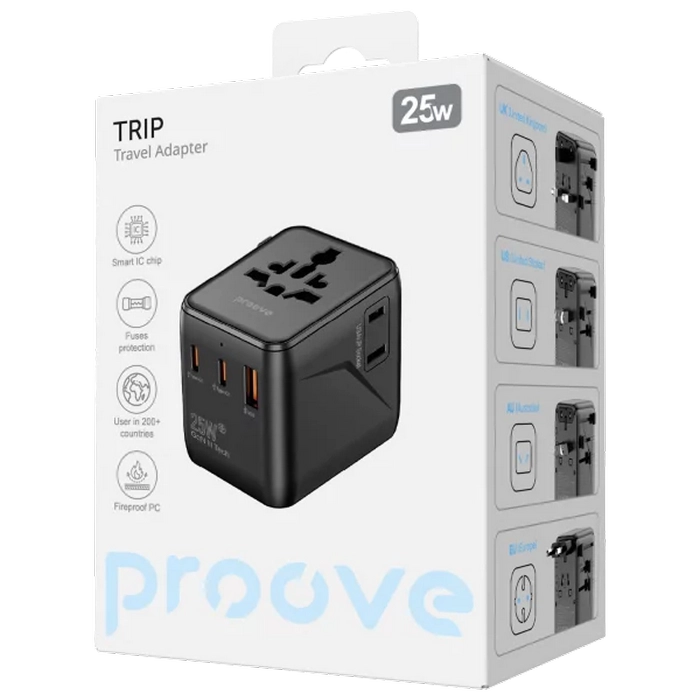 Încărcător Proove Trip Negru