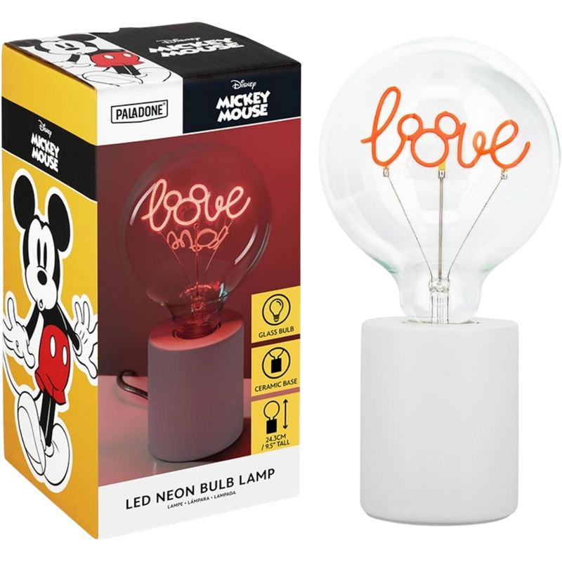 Lampa de birou Paladone Disney Mickey LED Neon