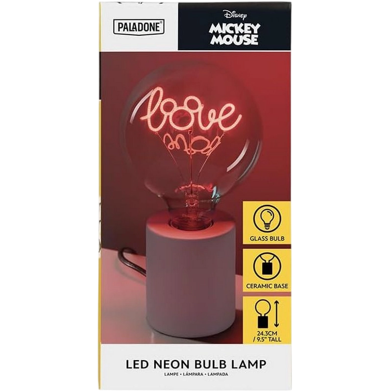Lampa de birou Paladone Disney Mickey LED Neon