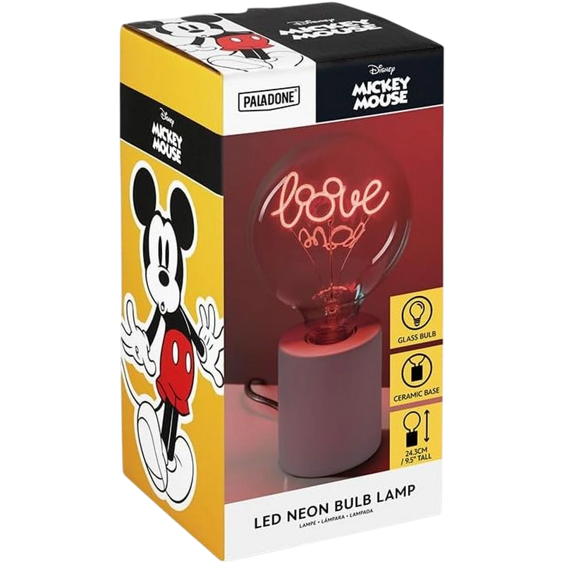 Lampa de birou Paladone Disney Mickey LED Neon