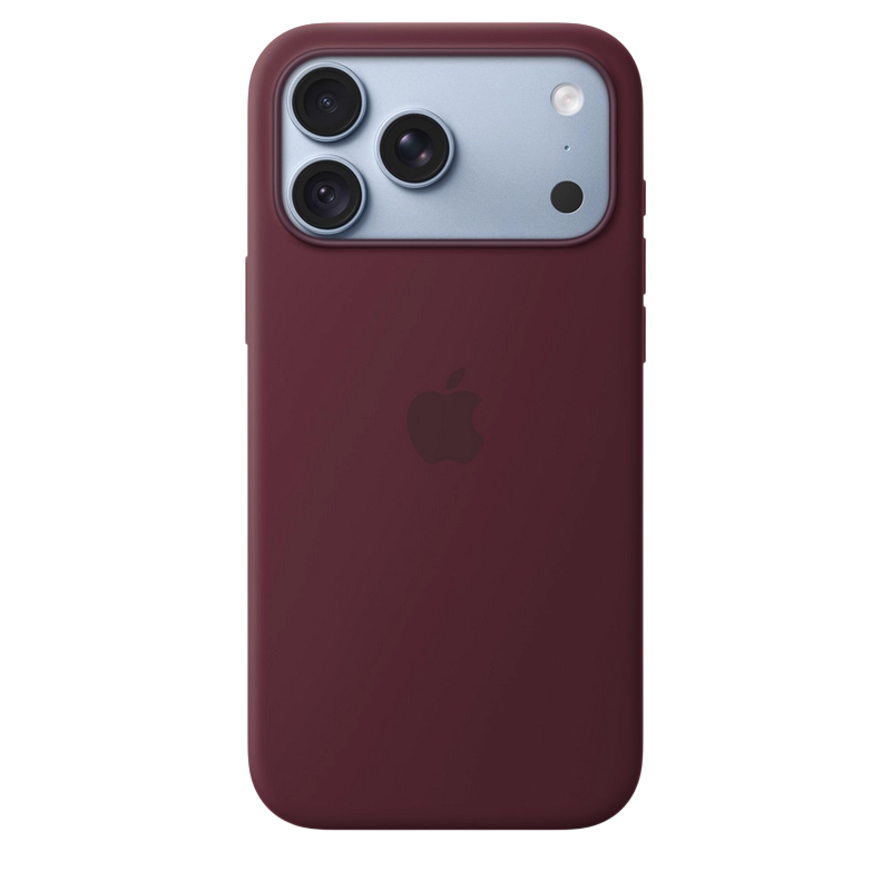 Husă Apple iPhone 18 Pro Max Silicone Case with MagSafe A3702 Bordo