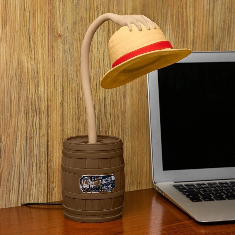 Lampă de noapte Paladone Straw Hat Posable Light Alb Cald