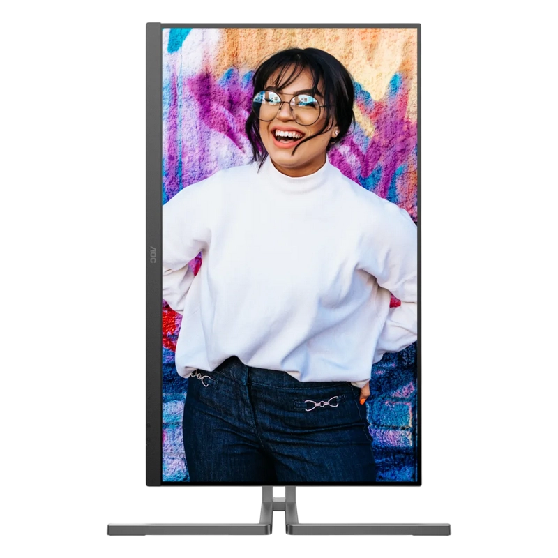 Монитор AOC Q27U3CV Серебристый