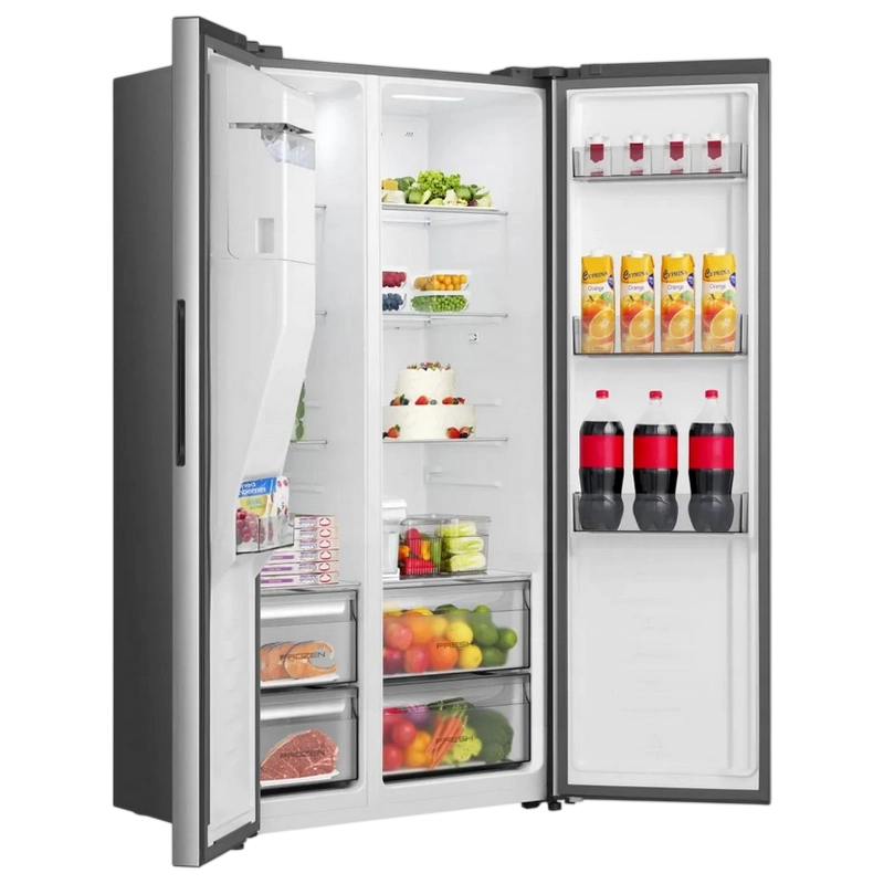 Холодильник Hisense RS5P528STIE Нержавеющая сталь