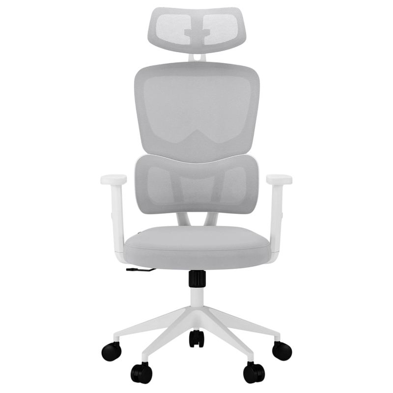 Scaun de birou SENSE7 Veno Textil Gri | Alb Clasa 3 | 120 - 128 cm