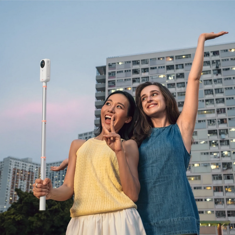 Аксессуары для экшн камеры Insta360 Invisible Selfie Stick 114 cm Белый