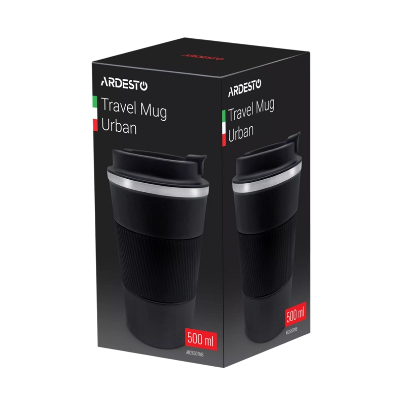 Cană termos Ardesto AR2650TMB Negru