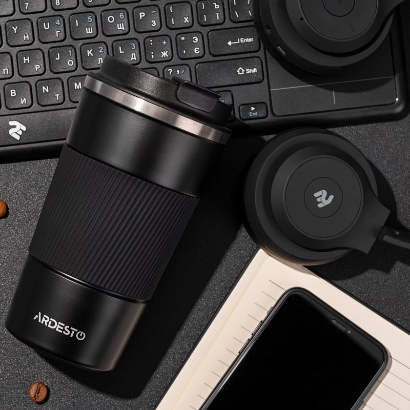 Cană termos Ardesto AR2650TMB Negru
