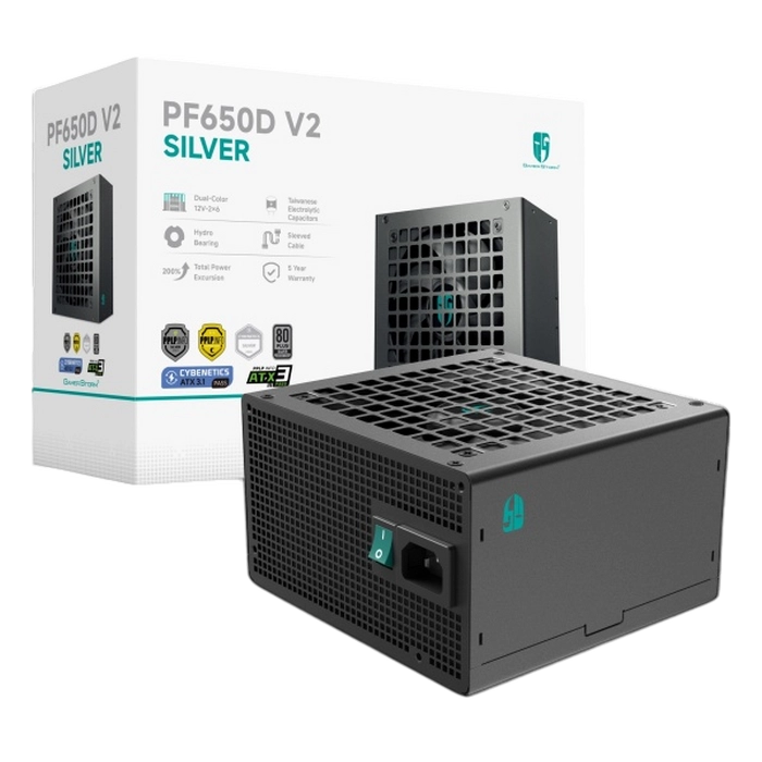 Sursă Alimentare PC Deepcool PF650D V2 ATX Negru
