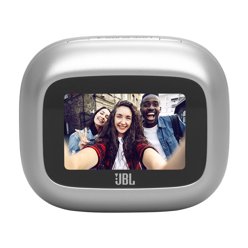 Bluetooth наушники JBL LIVE Buds 4 Серебристый