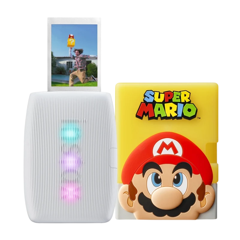 Фотопринтер Fujifilm Instax Mini Link 3 Super Mario Edition Белый