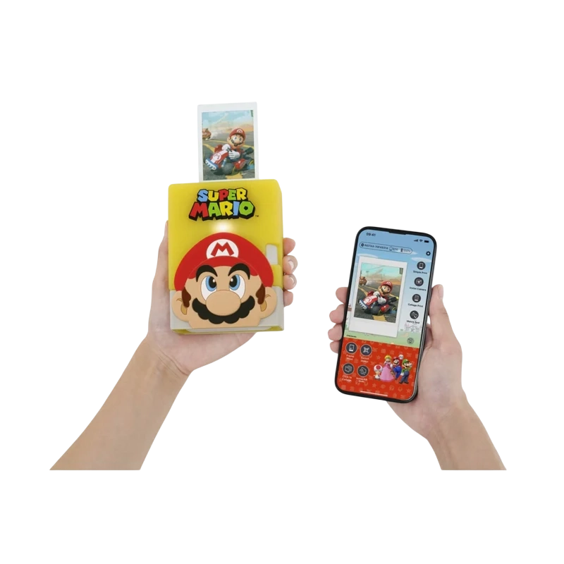 Фотопринтер Fujifilm Instax Mini Link 3 Super Mario Edition Белый