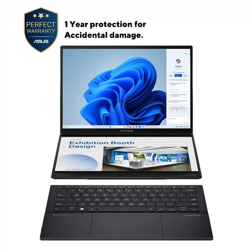 Laptop ASUS Zenbook DUO OLED UX8406CA Inkwell Gray