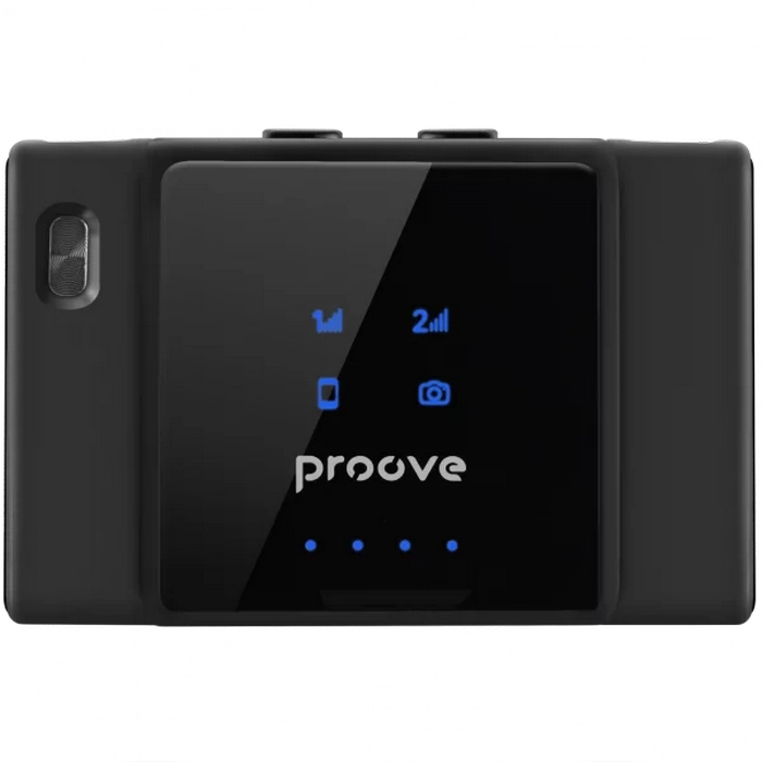 Портативный записывающий микрофон Proove ToneLine Беспроводной Черный