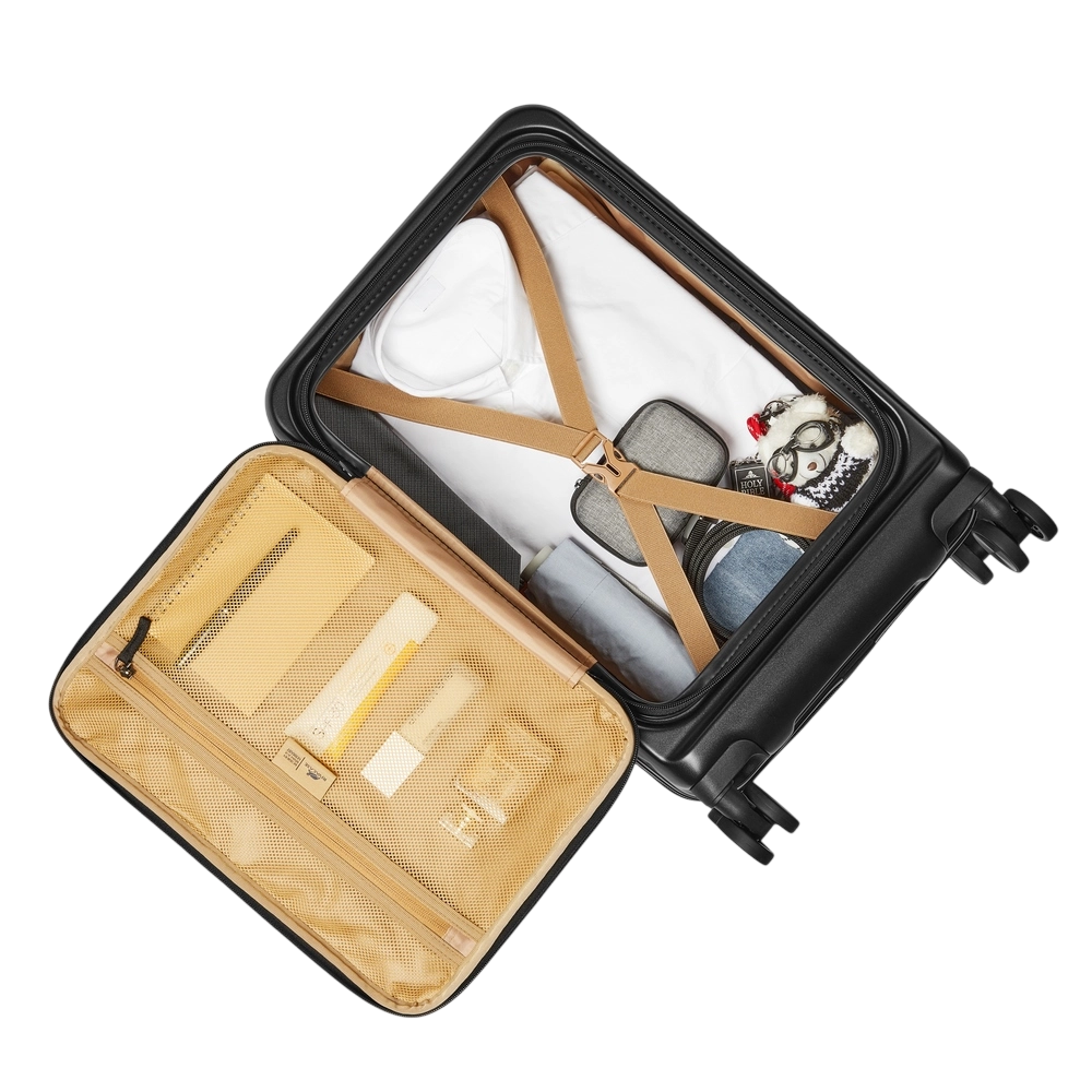 Valiză Rivacase Clark 8180 ECO Negru