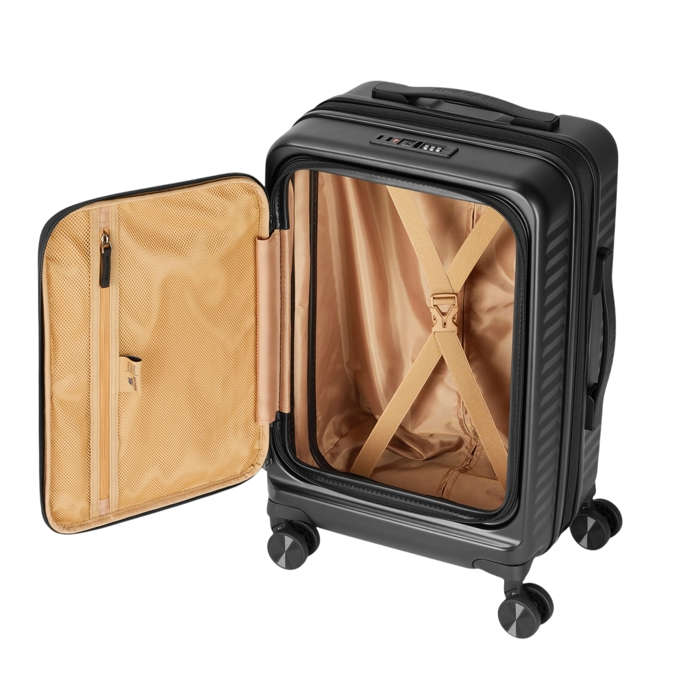 Valiză Rivacase Clark 8180 ECO Negru
