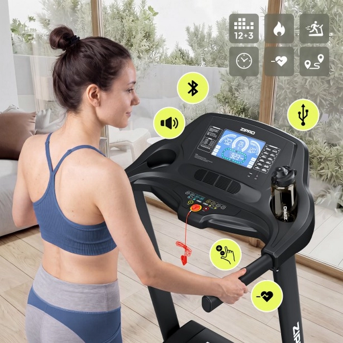 Беговая дорожка Zipro Notus Черный