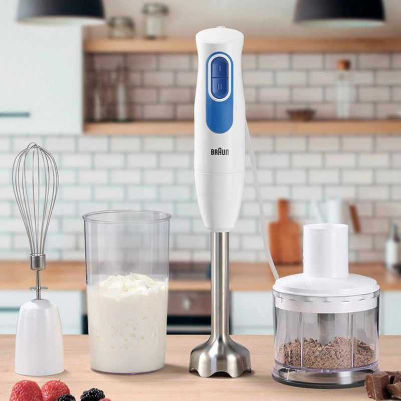 Blender de mână Braun MQ 20236 M WH Alb