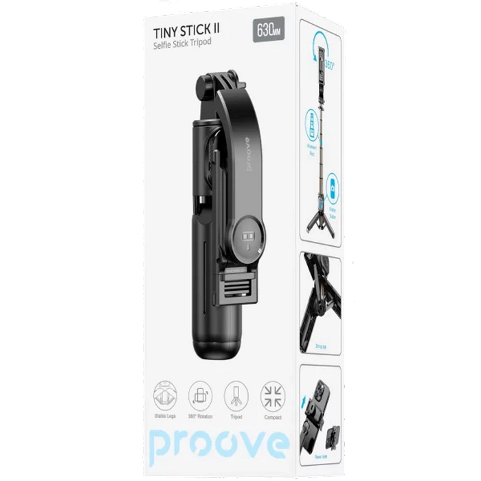 Монопод для селфи Proove Tiny Stick II Черный