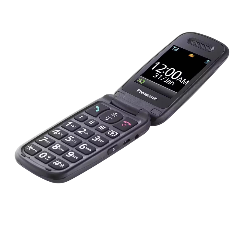 Telefon mobil Cu butoane Panasonic KX-TU446 Gri