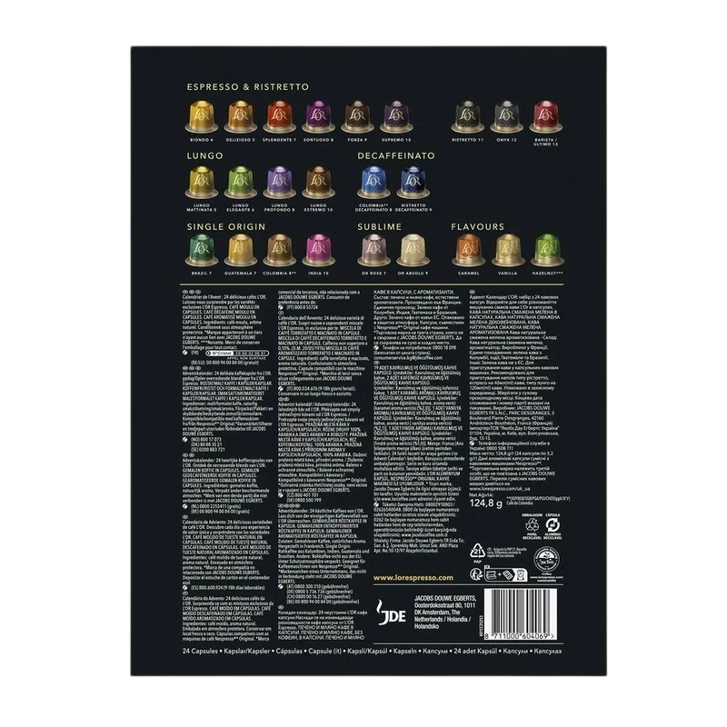 Set de cafea L'OR Advent Calendar