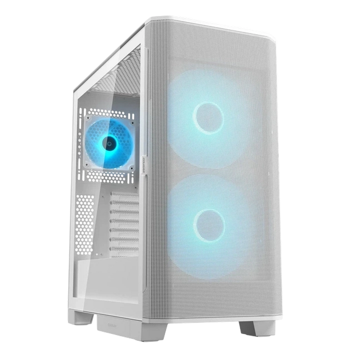 Carcasă PC Cougar Airface FLO RGB Midi-Tower Alb