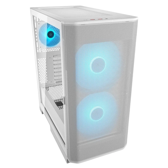 Carcasă PC Cougar Airface FLO RGB Midi-Tower Alb